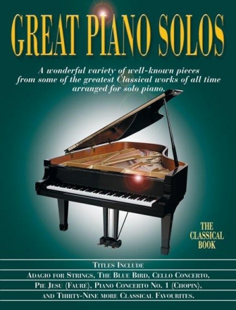 Great Piano Solos The classical Book