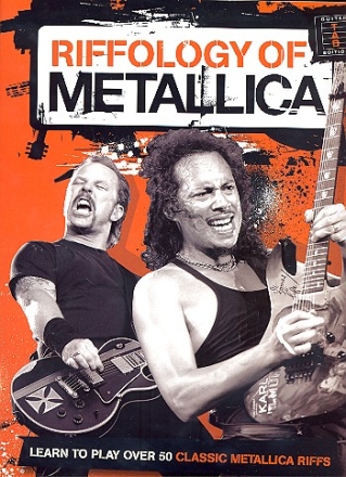 Metallica: Riffology of songbook vocal/guitar/tab