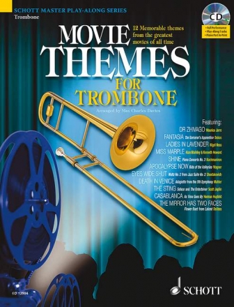 Movie Themes (+CD): fr Posaune (Klavierbegleitung als PDF zum Ausdrucken)
