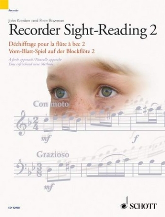Recorder Sight-Reading vol.2 (en/frz/dt) Vom-Blatt-Spiel auf der Blockflte 