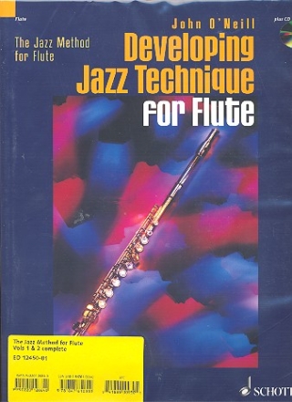 The Jazz Method vol.1+2 complete (+2 CD's): for flute