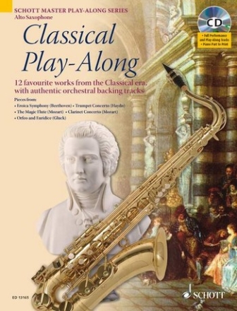 Classical Playalong (+CD) fr Altsaxophon (Klavierbegleitung als PDF zum Ausdrucken)