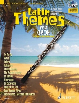 Latin Themes (+CD) fr Oboe (Klavierbegleitung als PDF zum Ausdrucken)