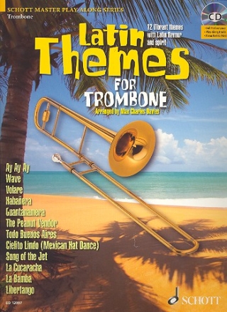 Latin Themes (+CD) fr Posaune (Klavierbegleitung als PDF zum Ausdrucken)