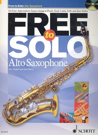 Free to solo (+CD) for alto saxophone