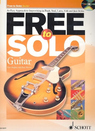 Free to solo (+CD) for guitar