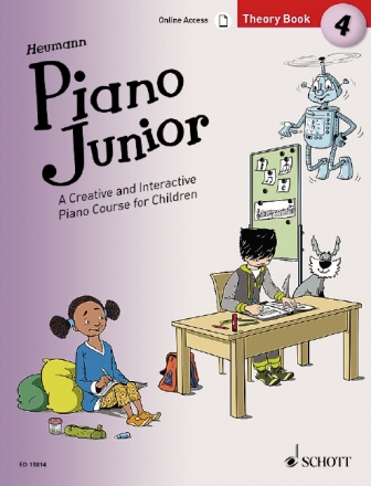 Piano junior - Theory Book vol.4 for piano (en) score