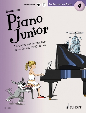 Piano junior - Performance Book vol.4 for piano (en)