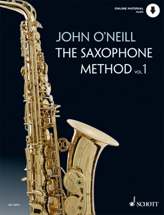 The Saxophone Method vol.1 (+Online Audio Access) for alto saxophone