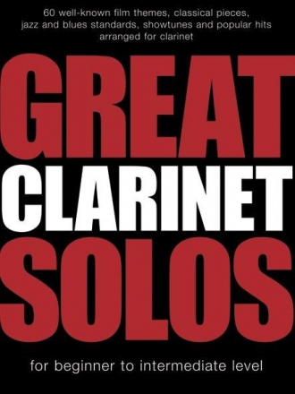 Great Clarinet Solos  