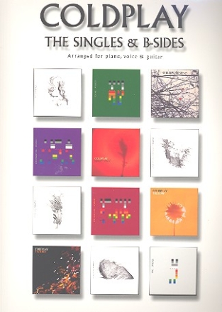 Coldplay - The Singles & B-Sides songbook piano/vocal/guitar 