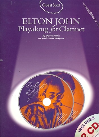 Elton John (+CD): for clarinet Guest Spot Playalong