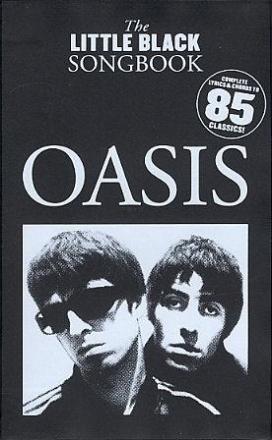 The little black Songbook: Oasis lyrics/chords/guitar boxes Songbook