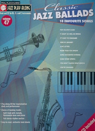 Classic Jazz Ballads (+CD): for Bb, Eb and C Instruments Jazz Playalong vol.47