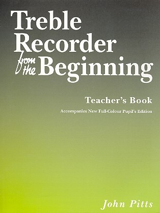 Treble Recorder from the Beginning for recorder teacher's book