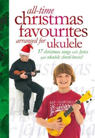 All-time Christmas Favourites for ukulele songbook lyrics/chord-boxes