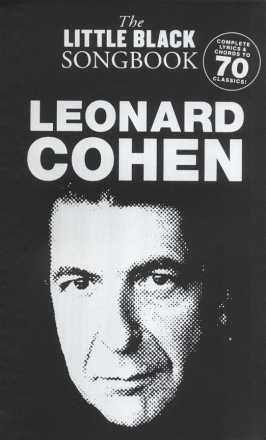The little black Songbook: Leonard Cohen lyrics/chords/guitar boxes Songbook