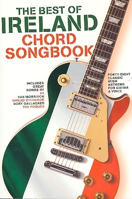 The Best of Ireland: chord songbook lyrics/chord symbols/guitar chord boxes