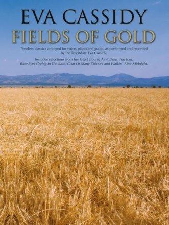 Eva Cassidy: Fields of Gold songbook piano/vocal/guitar