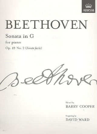 Sonata in G Major op.49,2 for piano