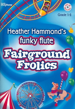 Funky Flute - Fairground Frolics (+CD) for 1-2 flutes and piano score and parts