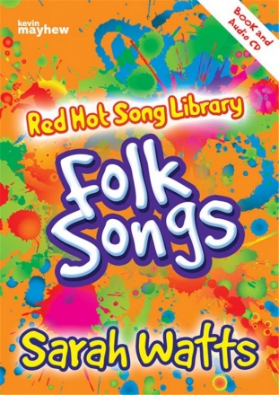 Folk Songs Gesang Songbook mit CD Red Hot Song Library