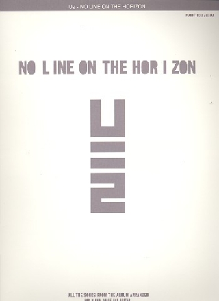 U2: No Line on the Horizon songbook piano/vocal/guitar