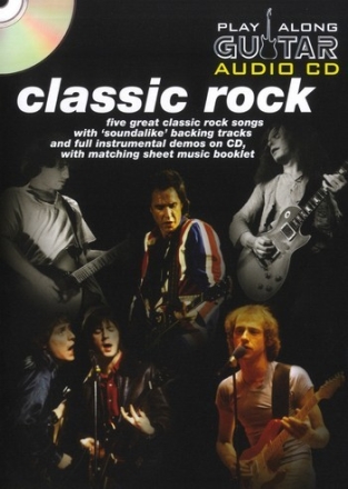 Classic Rock (+CD): for guitar Play Along Guitar Audio CD