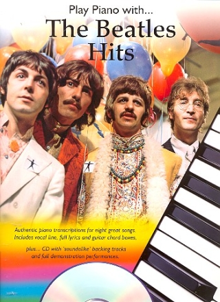 Play Piano with (+CD): The Beatles Hits Songbook piano/vocal/guitar