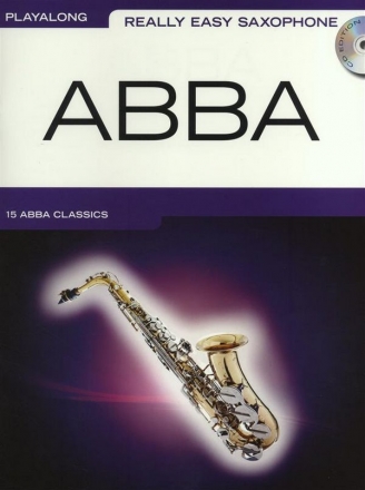 Abba (+CD): for really easy saxophone