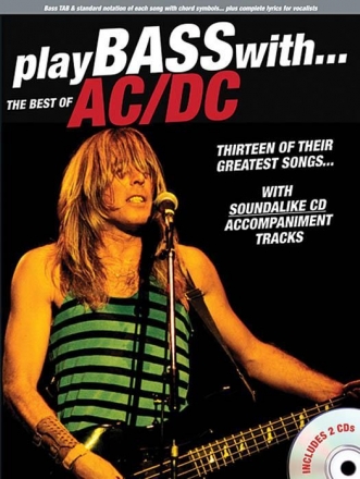 Play Bass with the Best of AC/DC (+2CDs) for bass/Tab