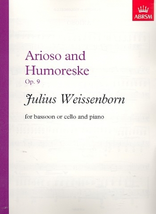 Arioso and Humoreske op.9 for bassoon (cello) and piano