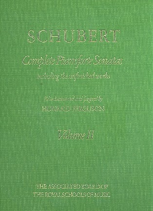 Complete Sonatas including the unfinished Works vol.2 for piano