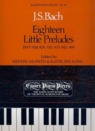 18 litte Preludes for piano