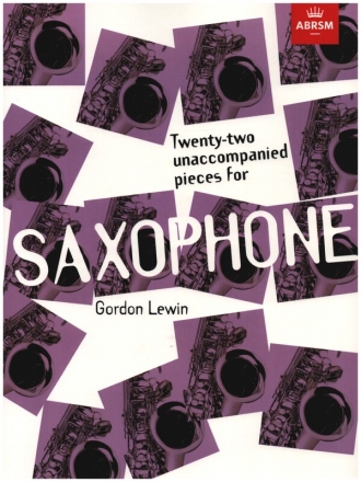 22 unaccompanied pieces for saxophone