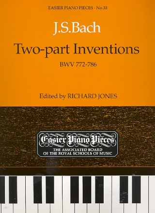 Two-part inventions BWV772-786 for piano easier piano pieces no.33