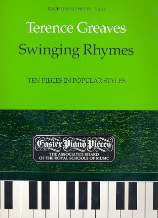 Swinging Rhymes 10 pieces in popular styles for piano