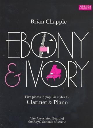 Ebony and Ivory 5 pieces in popular styles for clarinet and piano