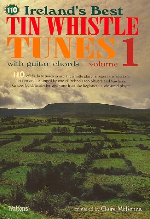 110 Ireland's Best Tin Whistle Tunes vol.1: for tin whistle with guitar chords Songbook