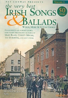 The very best Irish Songs and Ballads vol.3 for voice and guitar (with chords)