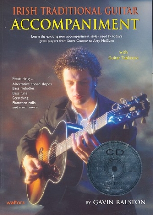 Irish Traditional Guitar Accompaniment (+CD): Notes, guitar boxes, tabulature)