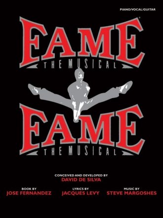 Fame The Musical for piano/vocal/guitar Songbook
