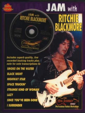 Jam with Richie Blackmore (+CD): Songbook guitar/tab