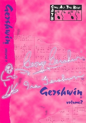 Gershwin vol.2 for mixed choir and piano score