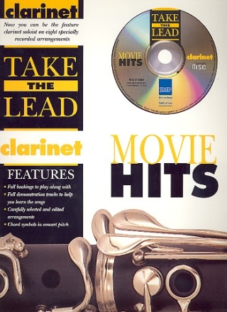Take the Lead (+CD): Movie Hits for clarinet original und backingtracks
