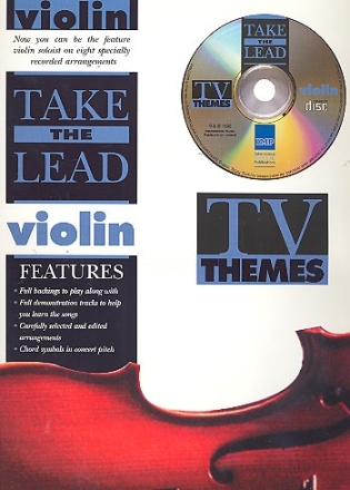 Take the Lead (+CD): TV Themes for violin original and backing tracks