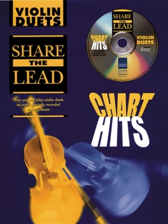 SHARE THE LEAD (+CD): CHART HITS FOR 2 VIOLINS