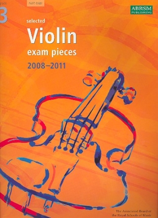 Selected Violin Exam Pieces Grade 3 (2008-2011) for violin