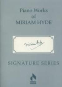 Hyde, Piano Works Of Miriam Hyde Klavier Buch