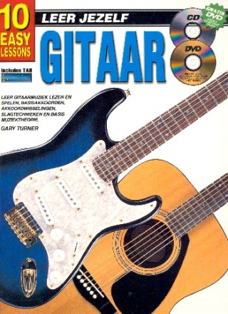 10 easy Lessons (+Media-Online) voor gitaar/tabulatuur (nl)